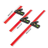 Multifunctional Woodworker's Combination Measure Rule Metal Measuring Instrument for Accurate 90/45 V1192-AZ-W-23413
