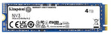 Kingston SNV3S NV3 4TB PCle 4.0x4 NVMe M.2 2280 Gen4 SSD 6000/5000MB/s 3D HAND compaitible Notebook V1202-V2-HBK-SNV3S-4TB-P