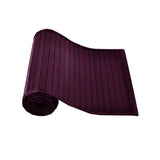 Broad Slat Bamboo Table Runner 140 x 33cm Purple V442-JTC-TABLER-BAMBOORUNMW-PURPLE-RE