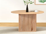 1M Artiss Dining Table Storage Base FUR-U-DTAB-RD-WD-AB