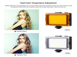 1800Lm Led Studio Light For Vlogging & Photography With Magnet Filters - Canon / Nikon Dslr PRL-6904UP