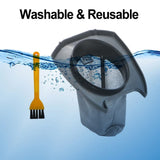 Luolandi 2/4pcs Filters For Dirt Devil Vibe 3 In 1 Bagless Stick Vacuum Cleaner 440003993 Home V1189-LWWAL-20260327-04862