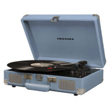 Crosley Cruiser Bluetooth Portable Turntable - Tourmaline Crosley Entertainment Stand Bundle V398-CR8005FST-TN4