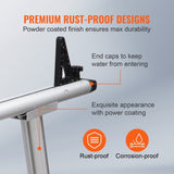 Truck Rack, 363lbs Capacity, 19-34in Adjustable Height, Aluminum Ladder Rack for Truck with 8 V952-PKHJLXJB71INCO9JWV0