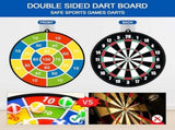 Dart Board for Kids,Darts Set Double-Sided Dart Board with Sticky Balls and Darts,Indoor Outdoor V1369-AZ3-W-21513