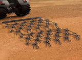 Drag Harrow, 1.2x1.2 m Durable Chain Harrow with 69 Sharp Teeth, Suitable ATV UTV Tractor, Ideal V952-LP44FTDPK0002OK0ZV0