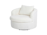 Levede Fleece Swivel Chair CH1133-BG