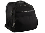Pierre Cardin 30L Large Backpack Bag w 15" Laptop Sleeve Travel Luggage RFID - Black V563-PC-2647-BLACK