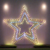 LED Ropelight 3-in-1 Star Flash Warm-Cool-Warm - Multicolor V720-XL0000063