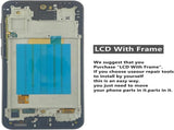 Samsung Galaxy A36 5G Screen Replacement with Frame, 6.7" 120Hz Super AMOLED Flat Touch Digitizer, V1293-0140044262665