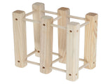Wine Rack Wood Stackable Modular Wine Rack Wine Holder Free Standing For Kitchen Bar Countertop 6 V1294-YM0521-3116230002611