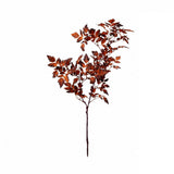 4 Pcs Artificial Fall MapleHemp Leaf Stems, 31.5 Inch Faux Plastic Autumn Foliage Branches, V1366-AZ2-W-24847