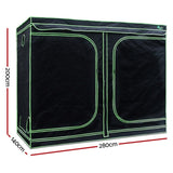 Green Fingers Grow Tent Light 280x140x200CM 2000W LED 6" Vent Fan,Green Fingers Grow Tent Light GT-TLK-280X140X200-2000-6IN