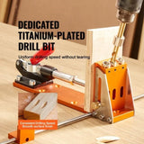 Pocket Hole Jig Kit, 34 Pcs Pocket Hole Jig System with C-clamp, Fixture, Steps, Wrenches, V952-TSXKKJPGDGJJQ2BJPV0