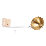 Essential Oil Bowl Golden Stainless Steel 12CM Round Fragrance Diffuser Cup Holder for for Sauna and V1294-YM0901-3111250075911