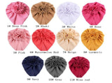 Hats Caps Beanies Headwraps with Big Flower Bow for Baby Girls Infants Toddlers Kids V1192-AZ-W-26046