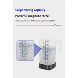 Magnetic Stirrer 3000rpm, Magnetic stir Plate with Stir Bar, Mini Magnetic Mixer Stirrer Max V1192-AZ-W-2691