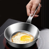 5-Inch Stainless Steel Pan - Multi Layer Stainless Clad - Mini Egg Pan Stainless Steel, Small V1192-AZ-W-33265
