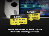 Lexar Professional Gold MicroSDXC Card UHS-II C10 U3 V60 A1 Full HD 4K UHD Reading Speed Up to V1202-843367132409