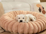 Pet Bed Dog Bed Cat Bed Small Dog Bed Medium Dog Bed Plush Pet Bed All-Season - White - Size V1347-DSZ-PET-001-WHT-50-20-20