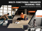3 in 1 Plyometric Jump Box, 16/14/12 Inch Cotton Plyo Box, Platform & Jumping Agility Box, Anti-Slip V952-SHYTX161412YKXBJSV0