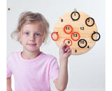 Ring Toss Game,Indoor Outdoor for Babies Adults Family,Fun Tailgate or Hangs on Wall,Exciting Gift V1263-JX-2313
