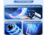 90&deg Oscillating fan for Bedroom Desk Fan, Small Room Air Circulator Fan, Baterry Quiet Table Fan for V1369-AZ3-W-00688