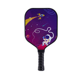 Fiberglass Pickleball Paddle Set of 2 with 4 Balls and Carry Bag 185g Single Paddle Weight V888-ELOSUNG18535