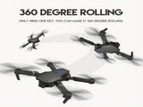 **E88 PRO All-in-One Gesture-Controlled Aerial Drone Dual Adjustable HD Cameras 3-Speed Wind V1106-E88PRO001