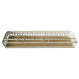 Martinique Classic Wall Shelf w Removeable Hooks 80cm V637-23748SHL