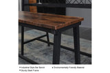 Viviendo Dining Table, Bar Table with Wine Storage Rack - Industrial Style V563-FRN-006-105-MTL