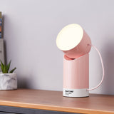 Lexon Orbe Portable Led Lamp With Moving Head PANTONE - Rose Pink V398-LD-LH88PT-LP