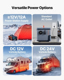Diesel Heater, 8KW, DC 12V/24V, All in One Portable Diesel Air Heater with Bluetooth APP Control, V952-PPKCYJRQ25N1TOP0F001V3