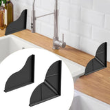 2 Pieces Bathtub Water Guards, Silicone Accessories, Reusable, Easy Installation, Suitable for V1192-AZ-W-22198