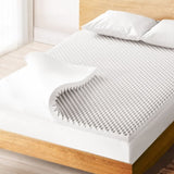 Giselle Bedding Foam Mattress Topper Egg Crate 5cm Double MATTRESS-TOP-EC-5-D