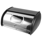 Stainless Steel Bread Box for Kitchen Storage - Household Bread Keeper Container 1 Set V1192-AZ-W-32299