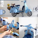 NNEOBA NEW Roman Vespas 125 MOC 10298 Motorcycle City Toys V728-1005006412581598-W
