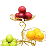 Nordic Style 3 Tier Fruit Basket Modern Multi Layer Fruit Snack Storage Basket for Living Room V1294-YM0717-3118220186211