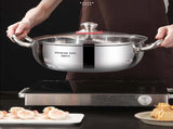Darzheoy 316 Stainless Steel Hot Pot Lid Large Pots for Cooking Thick Bottom Stew Soup Pots V1189-WXFWAL-20260326-02588