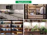 Led Under Cupboard Kitchen Lights, Dimmable Bar Cupboard Lights with Remote Control for V1171-CC-5VNWBAR30-2-RM