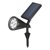 Solar Landscape SpotlightsOutdoor Led Waterproof Solar Powered Wall Lights 2-in-1 Adjustable Lights V1370-AZ4-19712