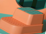 Toilet Step Stool Plastic Non Slip Heavy Duty Rollover Prevention Tool for Baby Children Yellow 1 V1294-YM0524-3116220005711