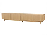 Artiss TV Unit Entertainment Unit Storage Cabinet 180cm Pine FUR-Z-CT02-TV180-WD-AB
