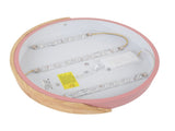 LED Ceiling Light Modern Round Dimming Indoor Flush Mount Lamp with Remote Controller for Bedroom V1294-YM0901-3119240152311