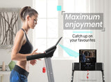 PROFLEX Treadmill Bluetooth Running Machine Foldable Compact Small Home Electric V219-FTNTRDPRFA1T1
