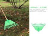 Yard Dethatching Rake Heavy Duty Lawn Rake for Garden Leaves and Thatch Removal 1 Piece V1370-AZ4-16852