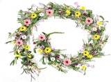 6.5 Ft Spring Summer Flower Vine Garlands Artificial Wildflower Wisteria Lavender Daisy Garland Not V1258-DP02-WO-60
