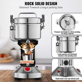 VEVOR 550g Commercial Spice Grinder Electric Grain Mill Grinder High Speed V952-DDDPSGWYMJ505541YV3