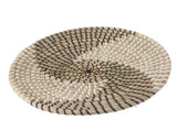Woven Wall Basket Decor Handcrafted Seagrass Hanging Baskets Multifunction Woven Insulation Pad for V1294-YM0703-3115230050612