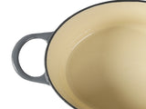 TOQUE 4L Enamel Dutch Oven Pot in Black Colour KT0180-4L-BK